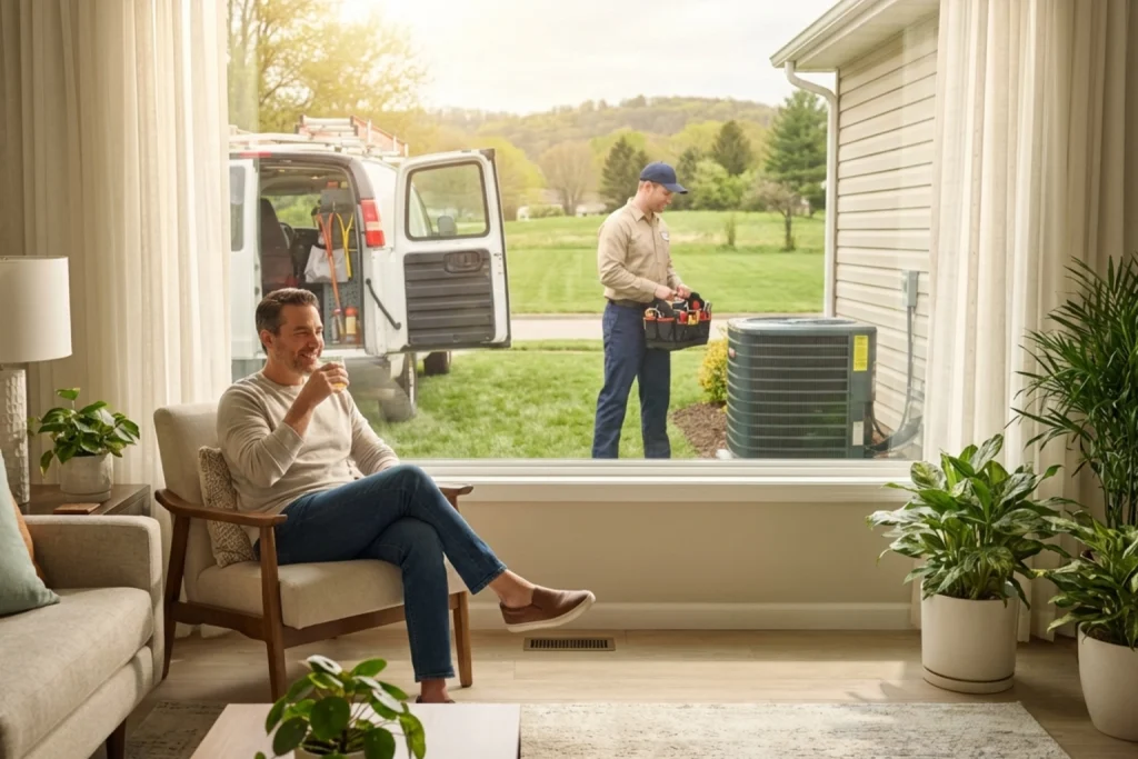 Spring HVAC maintenance preparing Maumee home for summer